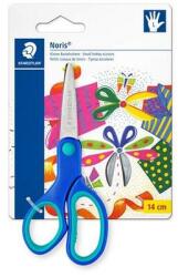 STAEDTLER Olló, iskolai, 14 cm, balkezes, STAEDTLER Noris 965, kék