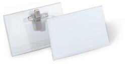 DURABLE Névkitűző, csíptetővel és tűvel, 54x90 mm, DURABLE - oneclick