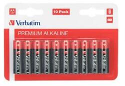 Verbatim Elem, AA alkáli, 10 db, VERBATIM Premium