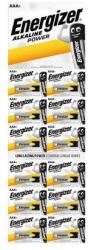 Energizer Elem, AAA mikro, 12 db, egyesével téphető, ENERGIZER Alkaline Power Kartella - oneclick