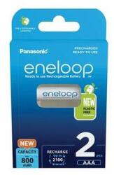 Panasonic Tölthető elem, AAA mikro, 2x800 mAh Ni-MH, PANASONIC Eneloop
