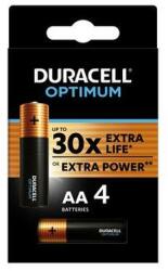 Duracell Elem, AA ceruza, 4 db, DURACELL Optimum
