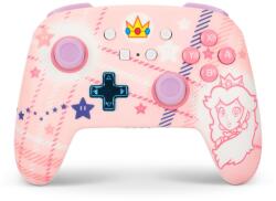 PowerA Enhanced Wireless Nintendo Switch Princess Peach Plaid (NSGP0255-01)