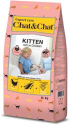 Gheda Petfood Chat&Chat Kitten 14kg (csirkével)