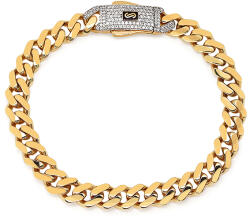 Heratis Forever Monaco Chain karkötő Classic Plain Pavé lock 8 mm IZ30147N