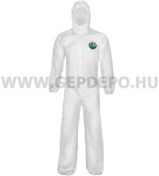 Procera Lakeland Safegard lélegző védőoverál, fehér - XXL (SAFEGARD-GP-WH-2XL)