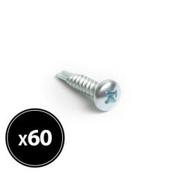 Handy Önfúró laposfejű lemezcsavar - 4, 2 x 19 mm - 60 db / csomag (04806) - lumenet