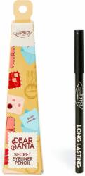 puroBIO Cosmetics Dear Santa Eyeliner Pencil szemceruza ajándékcsomagolásban árnyalat 01L 1.1 g