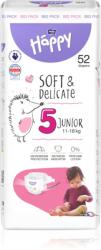 Bella Baby Happy Soft&Delicate еднократни пелени с каналчета 11-18 kg 52 бр