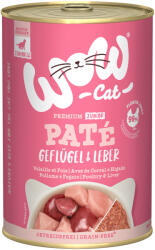  WOW Cat 6x40 g WOW Cat Junior nedves macskatáp - Szárnyas & máj