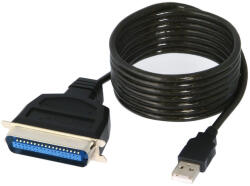 PremiumCord USB - DB36 parallel port kábel 1.5m (KUPRINT) (KUPRINT)