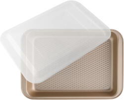 ZASS Tava de copt dreptunghiulara cu capac ZASS Gourmet (ZG-BW 05)
