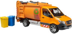 BRUDER MB Sprinter municipal garbage truck, model vehicle (02682) Figurina