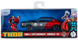 Jada Toys Marvel Thor figura és 1970 Chevrolet Chevelle SS autómodell 1/32 - Simba Toys