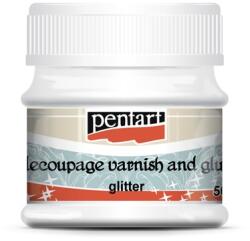 Pentart glitteres 50 ml dekupázs ragasztólakk (2469) - officedepot