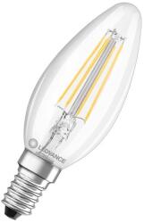 Videx LED крушка Ledvance Classic B 40 Filament DIM P 827 Clear, E14, 4.8W, 470lm, 2700K (AC32336)