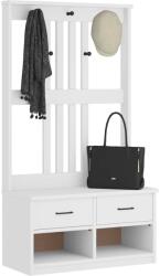 vidaXL SANDNES tömör fenyőfa előszobafa 87x40x159, 5 cm (4010492)