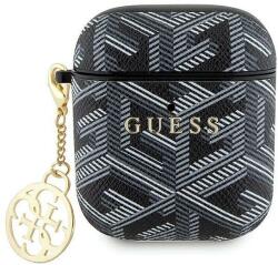 Guess GUA2PGCE4CK AirPods 1/2-hez pipe - fekete GCube Charm