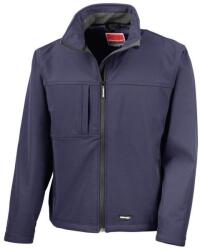 RESULT Férfi Classic Softshell légáteresztő kabát XL kék