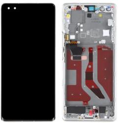  NBA001LCD10112002766228693 Huawei Nova 8 Pro 5G OEM LCD kijelző érintővel Ezüst kerettel, előlap (NBA001LCD10112002766228693)