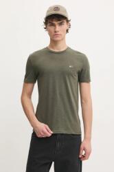 Tommy Jeans t-shirt zöld, férfi, sima, DM0DM20363 - zöld S - answear - 9 390 Ft