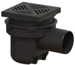 KESSEL pince lefolyó 20 cm fekete 52101 (52101)