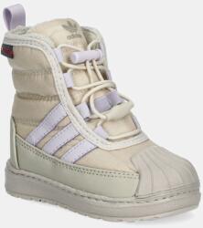 adidas Originals gyerek téli csizma SUPERSTAR 360 BOOT 2.0 bézs, ID4048 - bézs 25.5
