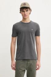 Tommy Jeans t-shirt szürke, férfi, sima, DM0DM20363 - szürke XL - answear - 13 490 Ft