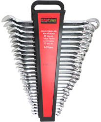 KROFtools csillag-villáskulcs készlet, 25 részes 6-32 mm (1200025)