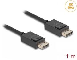 Delock Cablu Displayport 16K60Hz/8K120Hz/4K240Hz 80Gbps 1m, Delock 81174 (81174)