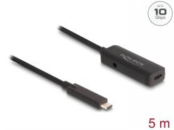 Delock Cablu prelungitor activ USB type C 10 Gbps T-M 5m, Delock 80028 (80028)