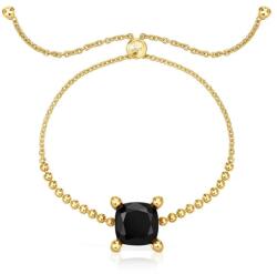 Tous aranyozott ezüst karkötő Color Black 1004235300 - ezüst Univerzális méret