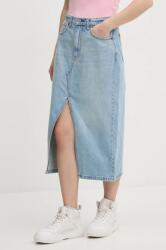 Abercrombie & Fitch farmer szoknya midi, ceruza fazonú, KI143-3206 - kék 26