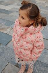 Konges Sløjd gyerek sportdzseki MAGNUM DOWN JACKET PRINT GRS rózsaszín, KS101265 - rózsaszín 86