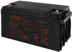 Pulsar HPB65-12 Akkumulátor 12V 65 Ah, HPB széria, csatlakozó: 14mm (F13) (HPB65-12)