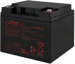 Pulsar HPB40-12 Akkumulátor 12V 40 Ah, HPB széria, csatlakozó: 14mm (F13) (HPB40-12)