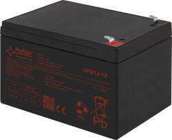 Pulsar HPB12-12 Akkumulátor 12V 12 Ah, HPB széria, T2 (F2) csatlakozó (HPB12-12)