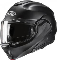 HJC Cască de motocicletă rabatabilă HJC F100 Solid Semi Flat neagră (HJC189270)