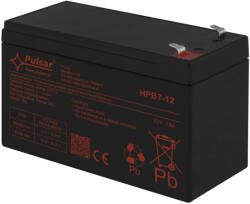 Pulsar HPB7-12 Akkumulátor 12V 7 Ah, HPB széria, T1 (F1) csatlakozó (HPB7-12)