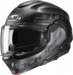 HJC Cască de motocicletă rabatabilă HJC F100 Hetal MC5SF negru-gri (HJC189375)