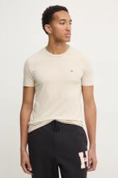 Tommy Jeans t-shirt bézs, férfi, sima, DM0DM20363 - bézs M - answear - 9 390 Ft