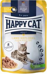 Happy Cat Meat in Sauce Land-Geflügel l alutasakos eledel baromfihússal macskáknak (40 x 85 g) 3.4kg
