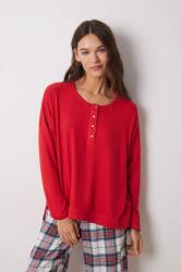 Women'Secret hosszú ujjú pizsama MIX AND MATCH PERFECT MATCH női, piros, 3278429 - piros L
