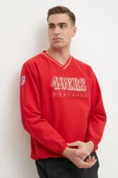 Nike felső San Francisco 49ers piros, férfi, nyomott mintás, 02F4-6DL-73-5UB - piros S