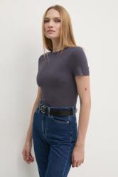 Calvin Klein Jeans t-shirt női, szürke, J20J224769 - szürke XL