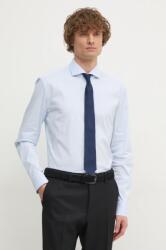 HUGO BOSS ing férfi, galléros, slim, 50533433 - kék 44