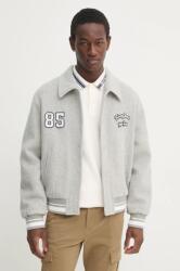 Tommy Jeans rövid kabát férfi, szürke, átmeneti, DM0DM21119 - szürke S