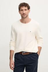 Tommy Hilfiger pamut pulóver - bézs L - answear - 26 990 Ft