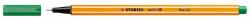 STABILO Liner 0, 4 mm, verde, STABILO Point 88 (SW168814)
