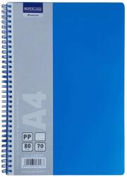 ColorARTE Caiet cu spirala A4, 80 file, coperta plastic, dictando, ColorArte (24000390)